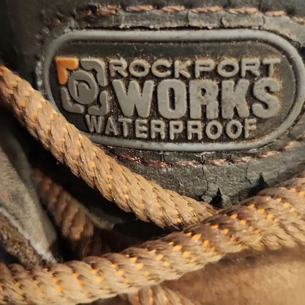 Rockport Works Steel Waterproof Toe Boots 8.5